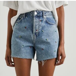 Rails Zuma Short Flower Field Denim Women's Shorts NWOT 30